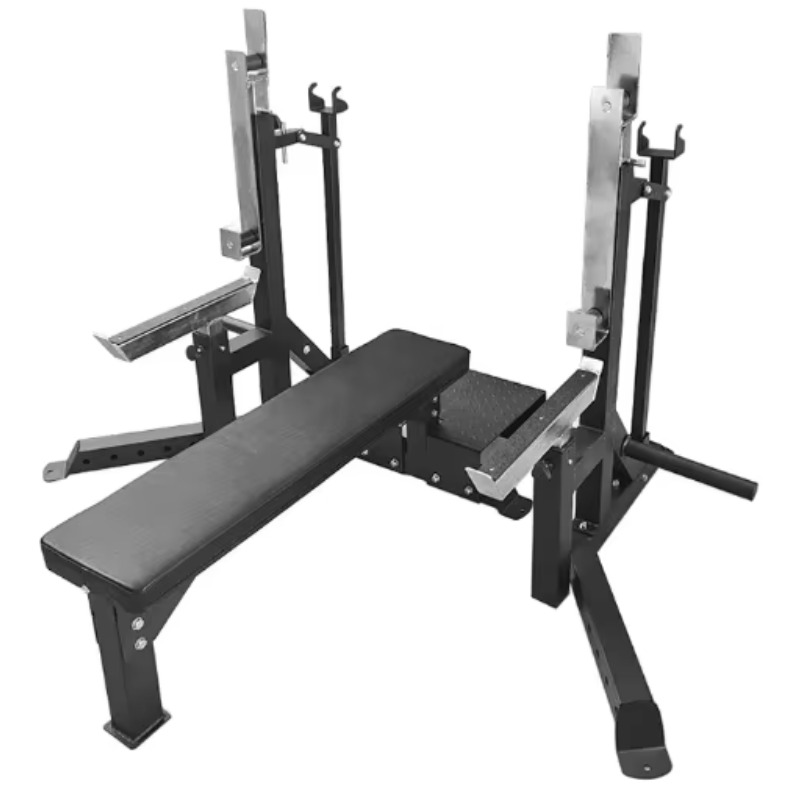 Home Gym Half Rack - ม้านั่งยกน้ำหนักแบบปรับได้อเนกประสงค์ ทนทาน ใช้ได้ทั้งแบบครึ่งโครงและแบบเต็มโครง สำหรับใช้ในบ้านและฟิตเนส ขายดี