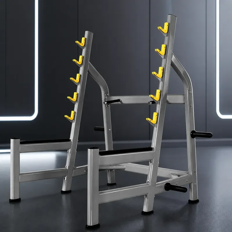 Home Gym Half Rack - โครงเหล็กสำหรับวางบาร์เบลแบบครึ่งโครง สำหรับออกกำลังกายที่บ้านหรือยิมเชิงพาณิชย์