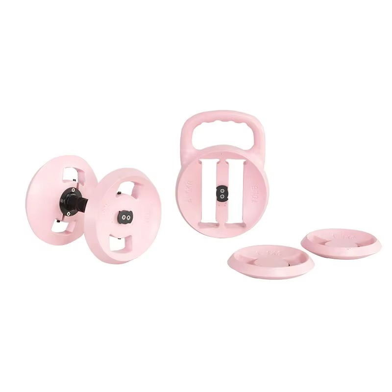 Home Gym Set - ชุดดัมเบลและเคตเทิลเบลปรับน้ำหนักได้ ทำจากซีเมนต์ พิมพ์โลโก้ได้ - อุปกรณ์ฟิตเนสอเนกประสงค์สำหรับการฝึกความแข็งแรงที่บ้านและในยิม