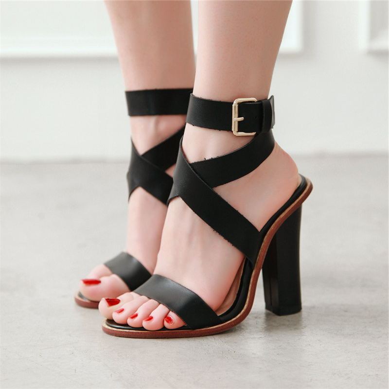 Ankle Strap Attachment - ผู้หญิง Gladiator รองเท้าแตะรองเท้าส้นสูงรองเท้าฤดูร้อนสําหรับผู้หญิง Flip Flops ข้อเท้าสายรัดปาร์ตี้เต้นรํารองเท้าขนาดใหญ่รองเท้า