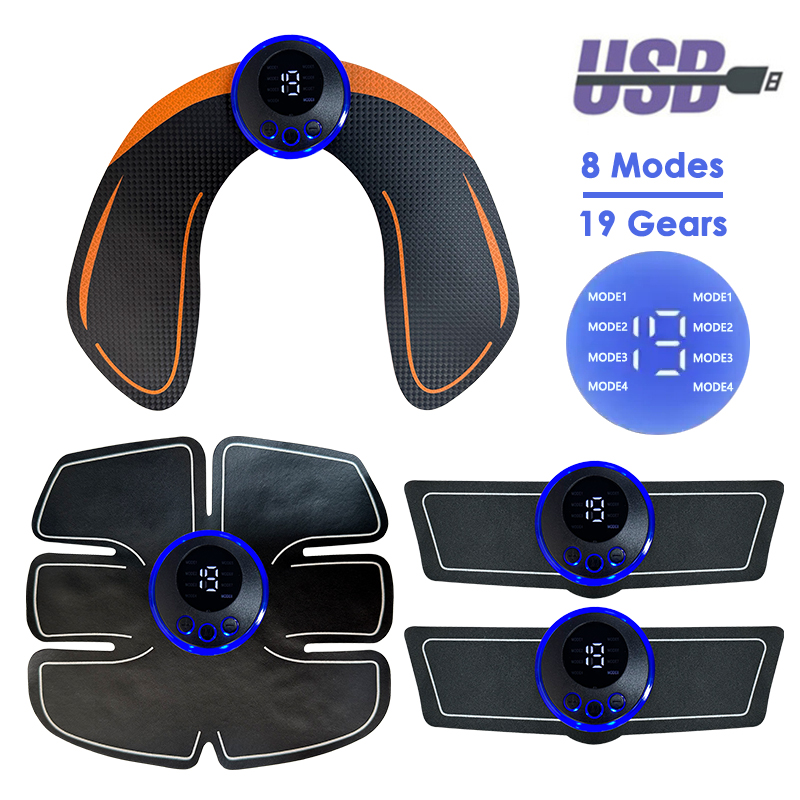 Home Gym App - เครื่องนวดกล้ามเนื้อไฟฟ้ากระตุ้นกล้ามเนื้อบริเวณหน้าท้องก้นขาคอเครื่องฝึกกล้ามเนื้อโทนเนอร์อุปกรณ์ออกกำลังกาย