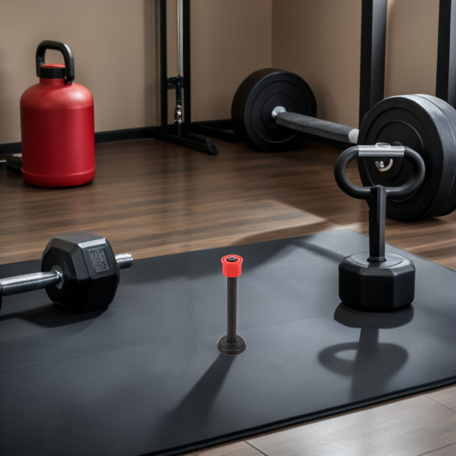 Home Gym Training - ที่จับเคตเทิลเบลล์ แท่งพลาสติกรองรับ ดัมเบลล์ แท่งเชื่อมต่อบาร์เบลล์ อุปกรณ์เสริมสำหรับยิมที่บ้าน ขนาด