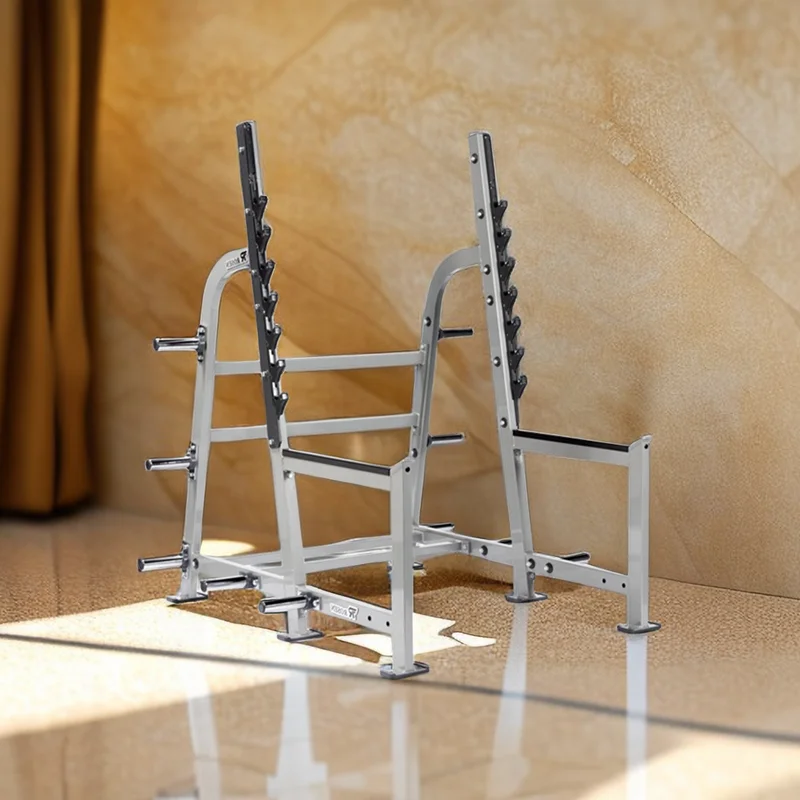 Home Gym Half Rack - แร็คยกน้ำหนักแบบมัลติฟังก์ชั่น 2026 สำหรับออกกำลังกายที่บ้าน อุปกรณ์ออกกำลังกายแบบสควอท