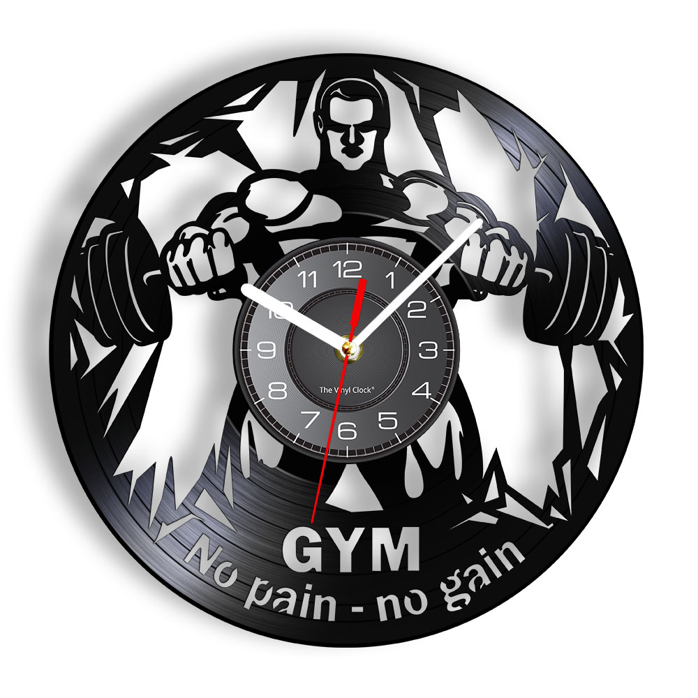 Home Gym Aesthetic - NO PAIN NO GAIN GYM นาฬิกาฟิตเนส