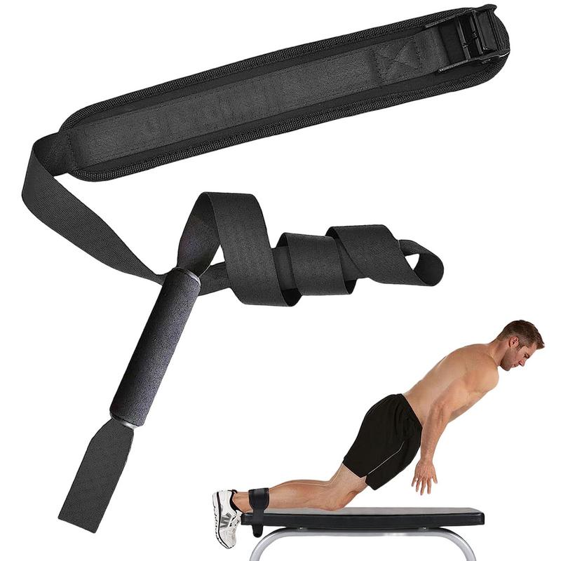 Home Gym Hamstring Exercises - Nordics สายรัดแฮมสตริงม้วนพร้อมแผ่นนีโอพรีนสำหรับการนั่งออกกำลังกายขาสายรัดช่วยออกกำลังกาย Alat Fitness GYM ที่บ้าน