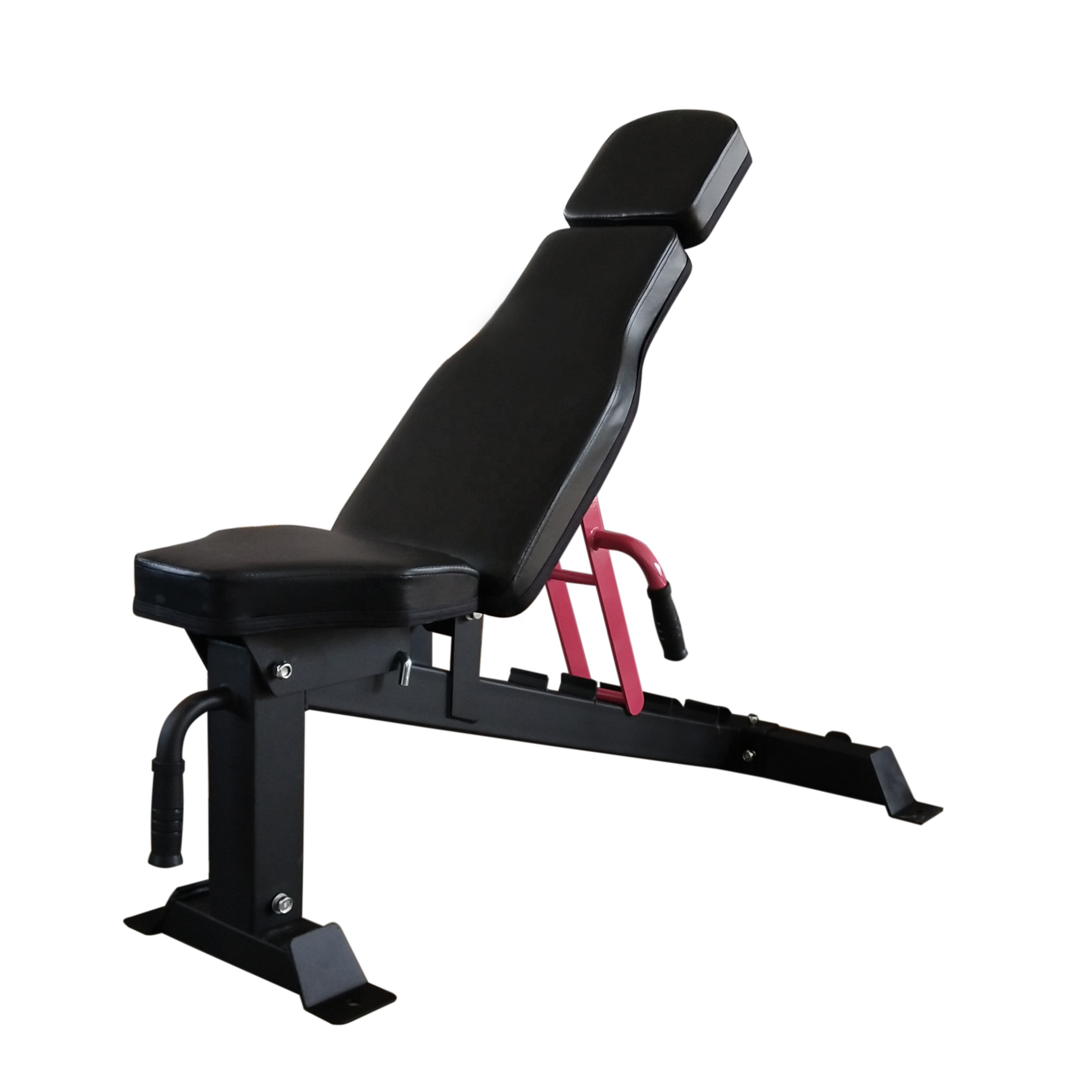 Home Gym Training - ม้านั่งยกน้ำหนักปรับระดับได้สำหรับใช้ในบ้านหรือยิมเชิงพาณิชย์ อุปกรณ์ออกกำลังกาย ม้านั่งฟิตเนส ม้านั่งออกกำลังกายแบบกด