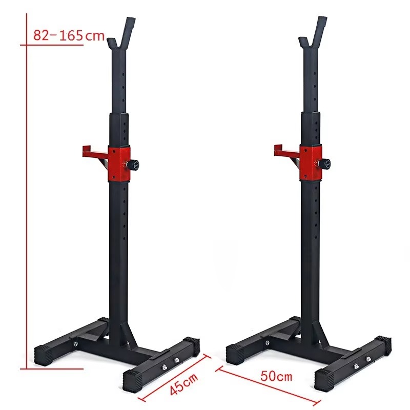 Home Gym Half Rack - ชั้นวางสควอทสำหรับออกกำลังกายที่บ้านแบบขายส่ง พร้อมที่เก็บดัมเบล - ชั้นวางสควอทแบบพกพาครึ่งตัว รวมกับแท่นวางดัมเบล