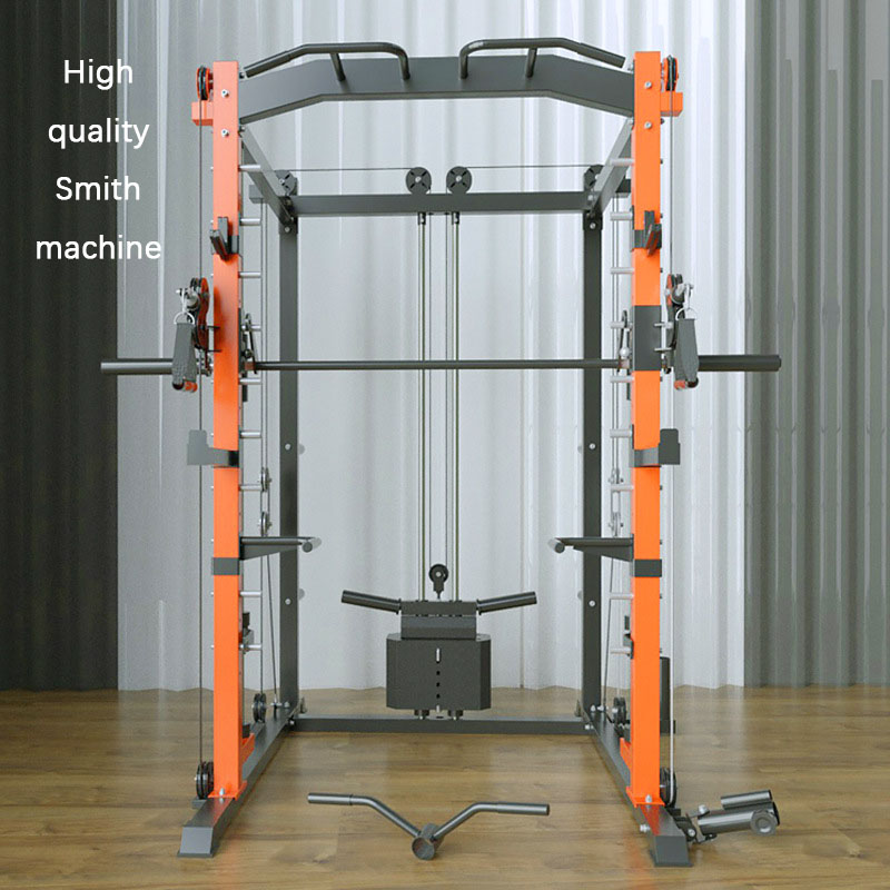 Home Gym With Smith Machine - เครื่องออกกำลังกายแบบมัลติฟังก์ชั่นเชิงพาณิชย์ ระบบสมิธแมชชีน สำหรับใช้ในบ้านและยิม