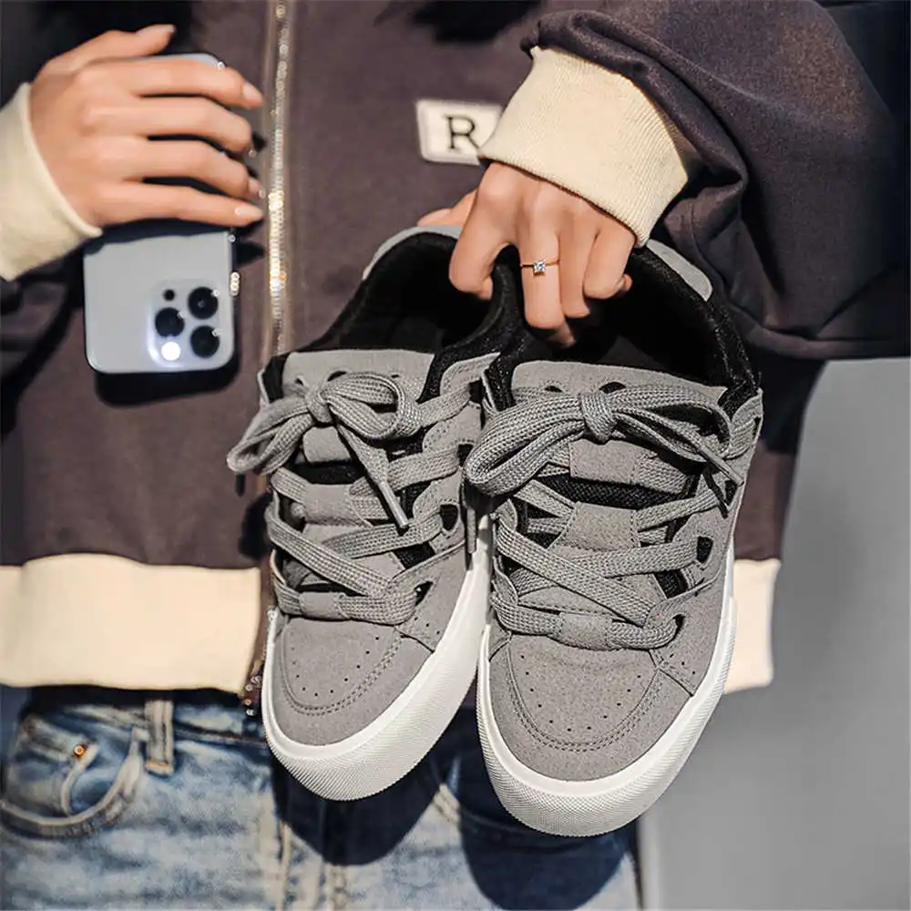 Home Gym Dimensions - กับ Lacing Hiphop ผู้หญิงรองเท้าสเก็ตบอร์ดวอลเลย์บอลรองเท้าผ้าใบสําหรับสตรี Beige Boot