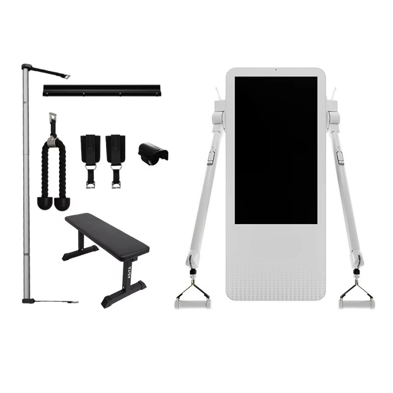 Home Gym Ideas - อุปกรณ์ฟิตเนสอเนกประสงค์สำหรับบ้าน: ยิมติดผนังอัจฉริยะ Tonal พร้อมระบบติดตามอัตโนมัติ – การฝึกความแข็งแรงด้วยแรงต้านแบบไดนามิก