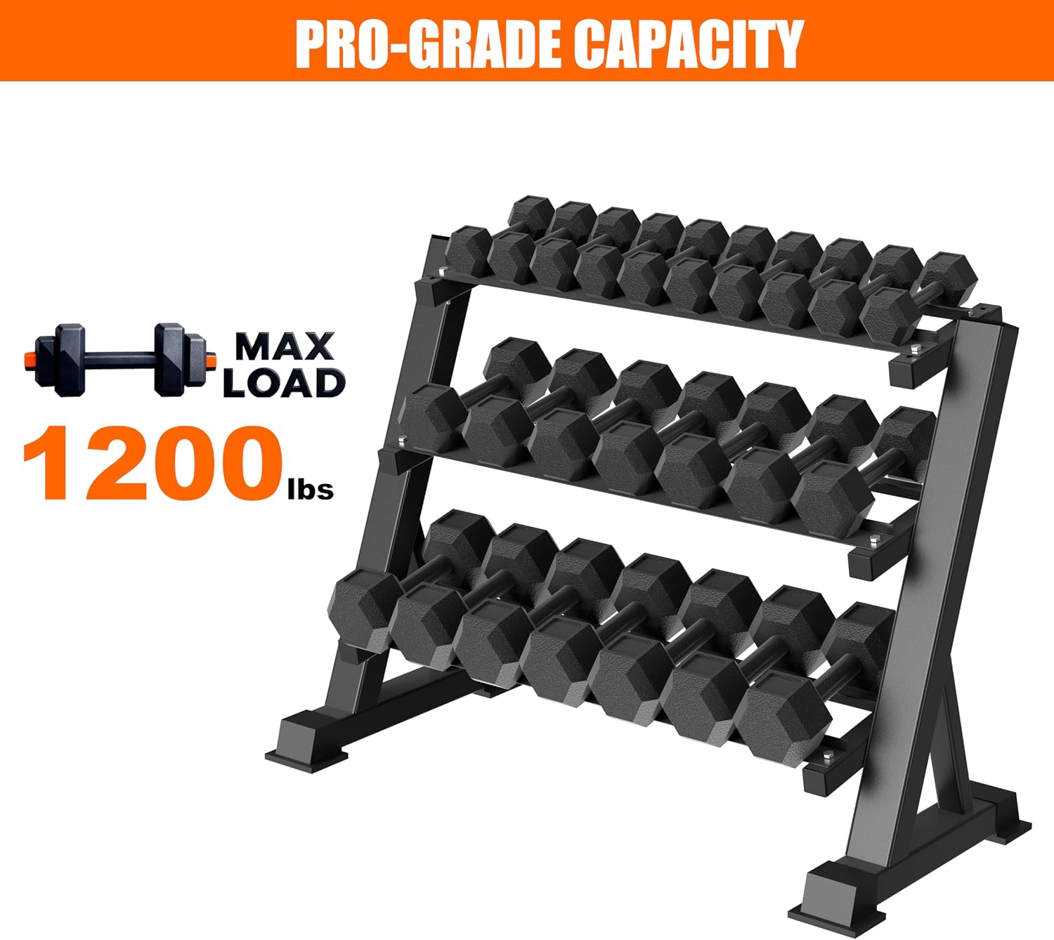 ชั้นวางดัมเบลแบบสามชั้นสำหรับง - Home Gym Training บทวิจารณ์และราคา