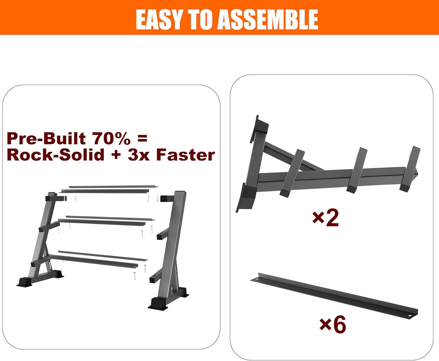 ชั้นวางดัมเบลแบบสามชั้นสำหรับง - Home Gym Training บทวิจารณ์และราคา