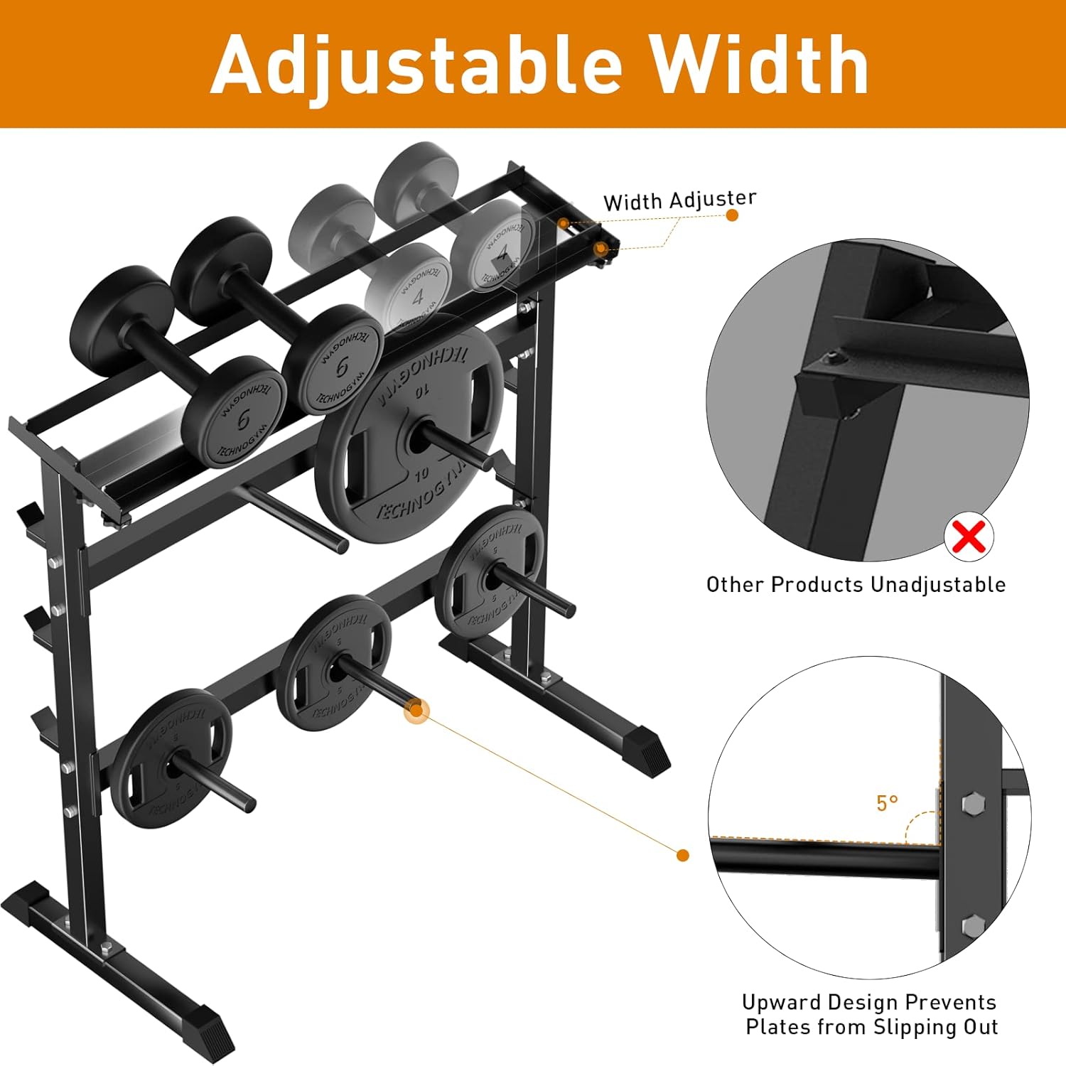 ชั้นวางเก็บน้ำหนักสำหรับฝึกควา - Home Gym Training บทวิจารณ์และราคา