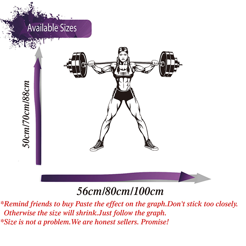 ขนาดใหญ่ผู้หญิง Dumbbells Wall - Home Gym On Wall บทวิจารณ์และราคา