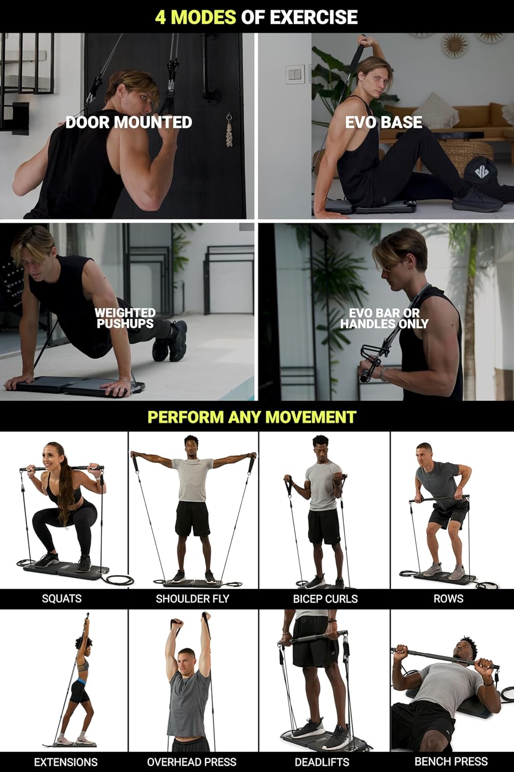 ชุดอุปกรณ์ออกกำลังกายแบบพกพาออ - Home Gym Set บทวิจารณ์และราคา