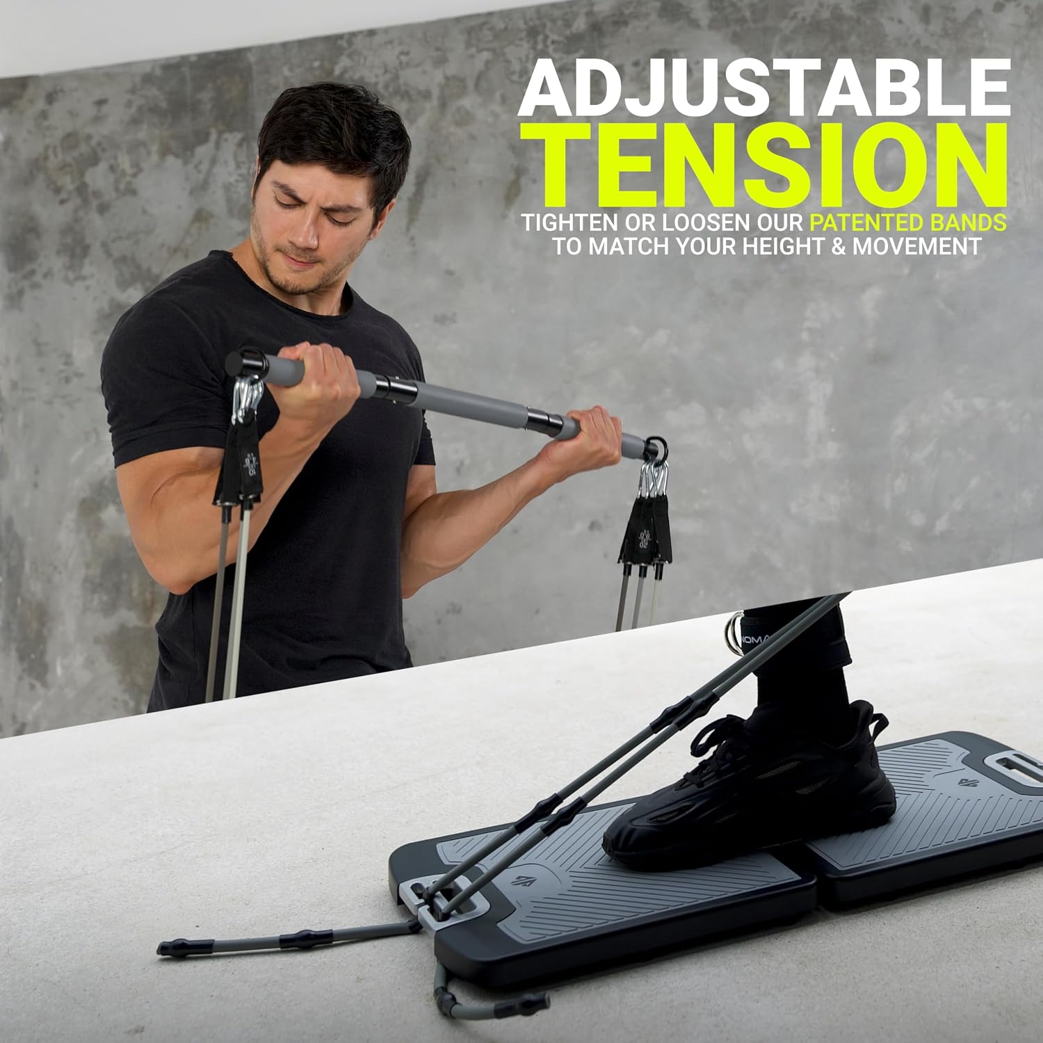 ชุดอุปกรณ์ออกกำลังกายแบบพกพาออ - Home Gym Set บทวิจารณ์และราคา