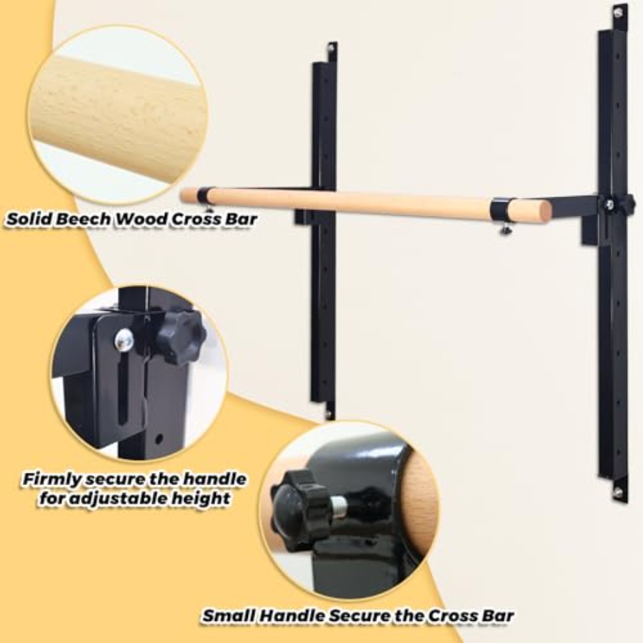 บาร์บาร์เรติดผนัง ปรับความสูงไ - Home Gym Wall บทวิจารณ์และราคา