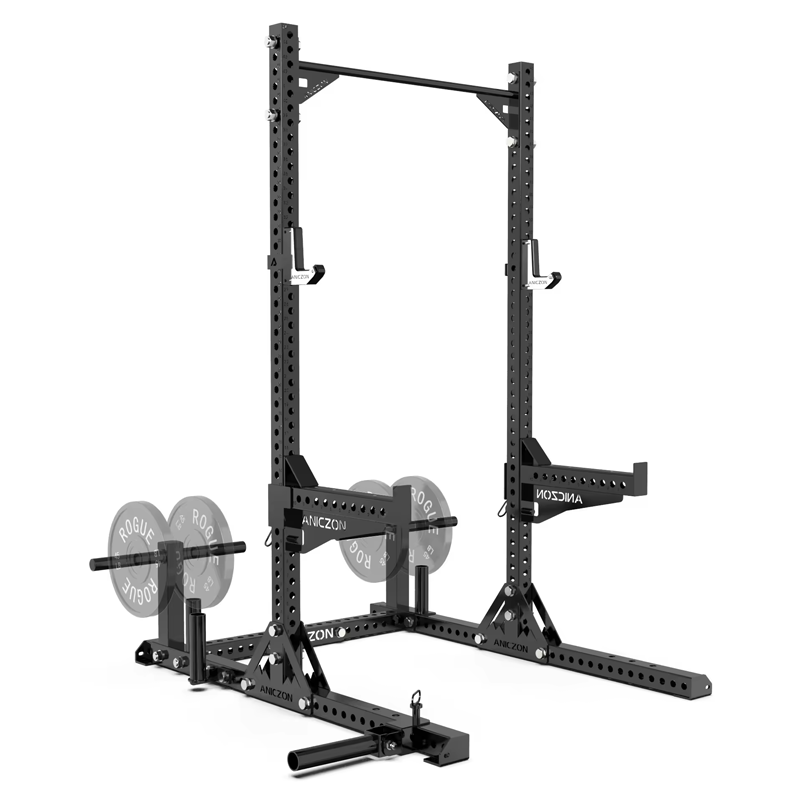 แร็คสควอทสำหรับใช้ในบ้าน อุปกร - Home Gym Half Rack บทวิจารณ์และราคา