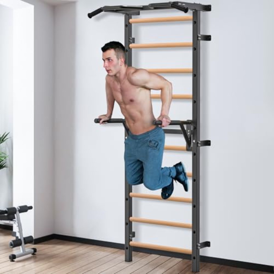 บาร์โหนติดผนังสำหรับยิมนาสติก  - Home Gym Wall บทวิจารณ์และราคา