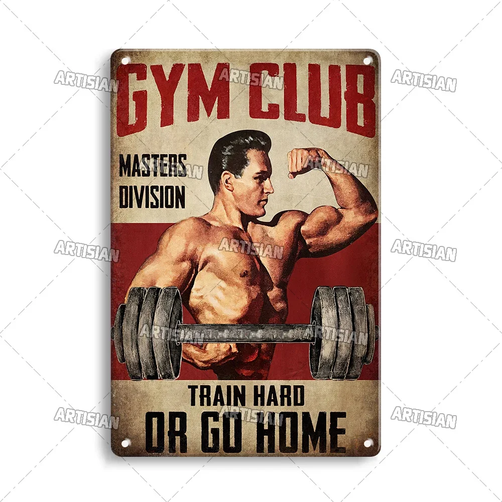 ป้ายโลหะตกแต่งผนังลายศิลปะคำคม - Home Gym On Wall บทวิจารณ์และราคา