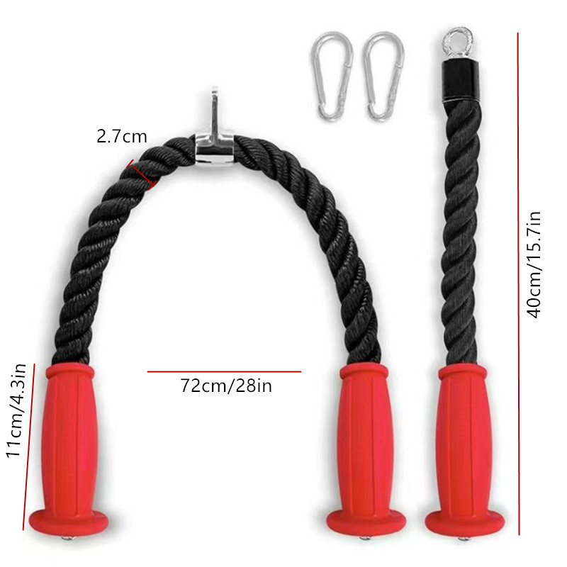 Ergonomic Tricep Ropes Non-Sli - Home Gym Ideas บทวิจารณ์และราคา