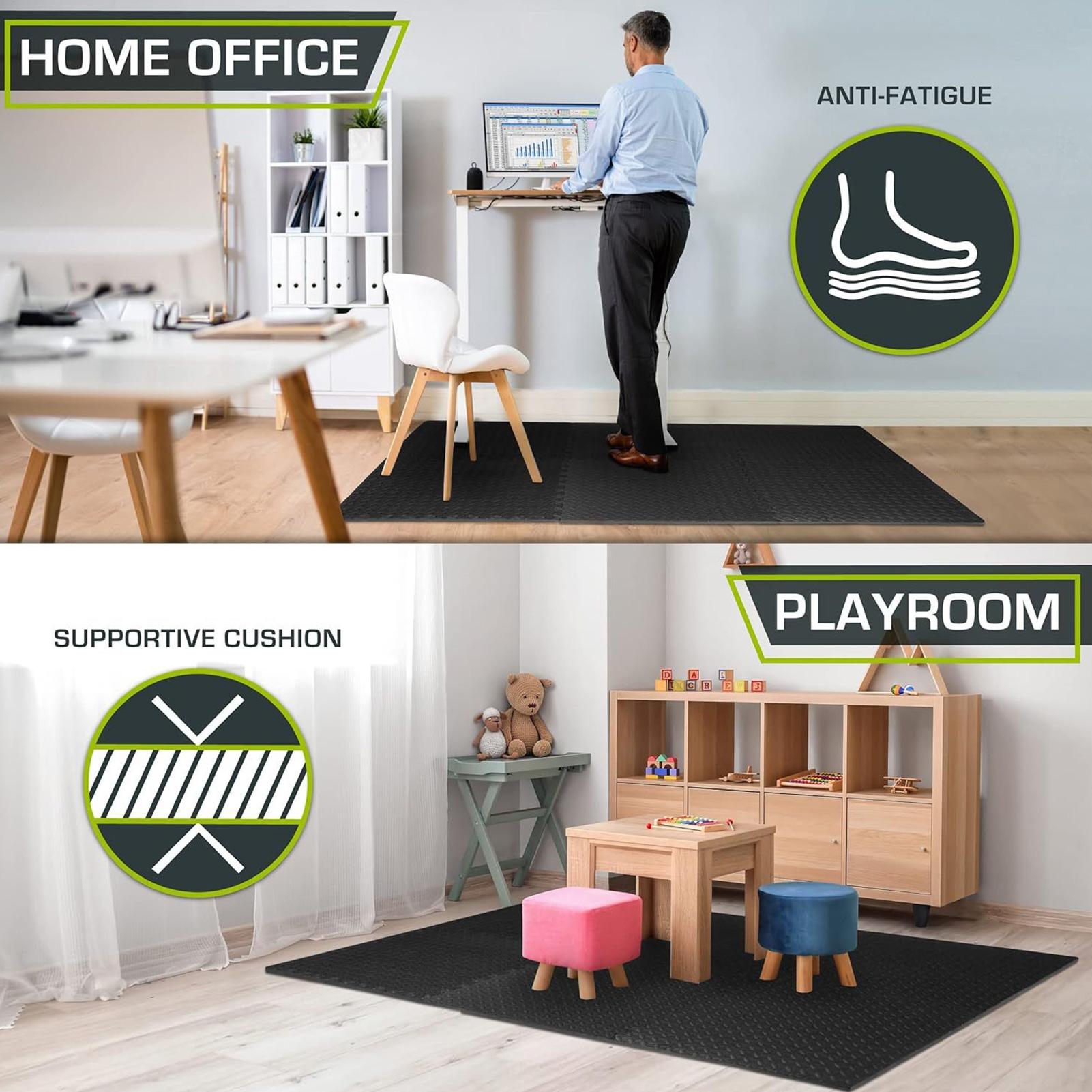 แผ่นรองออกกำลังกายแบบจิ๊กซอว์  - Home Gym For Toddlers บทวิจารณ์และราคา