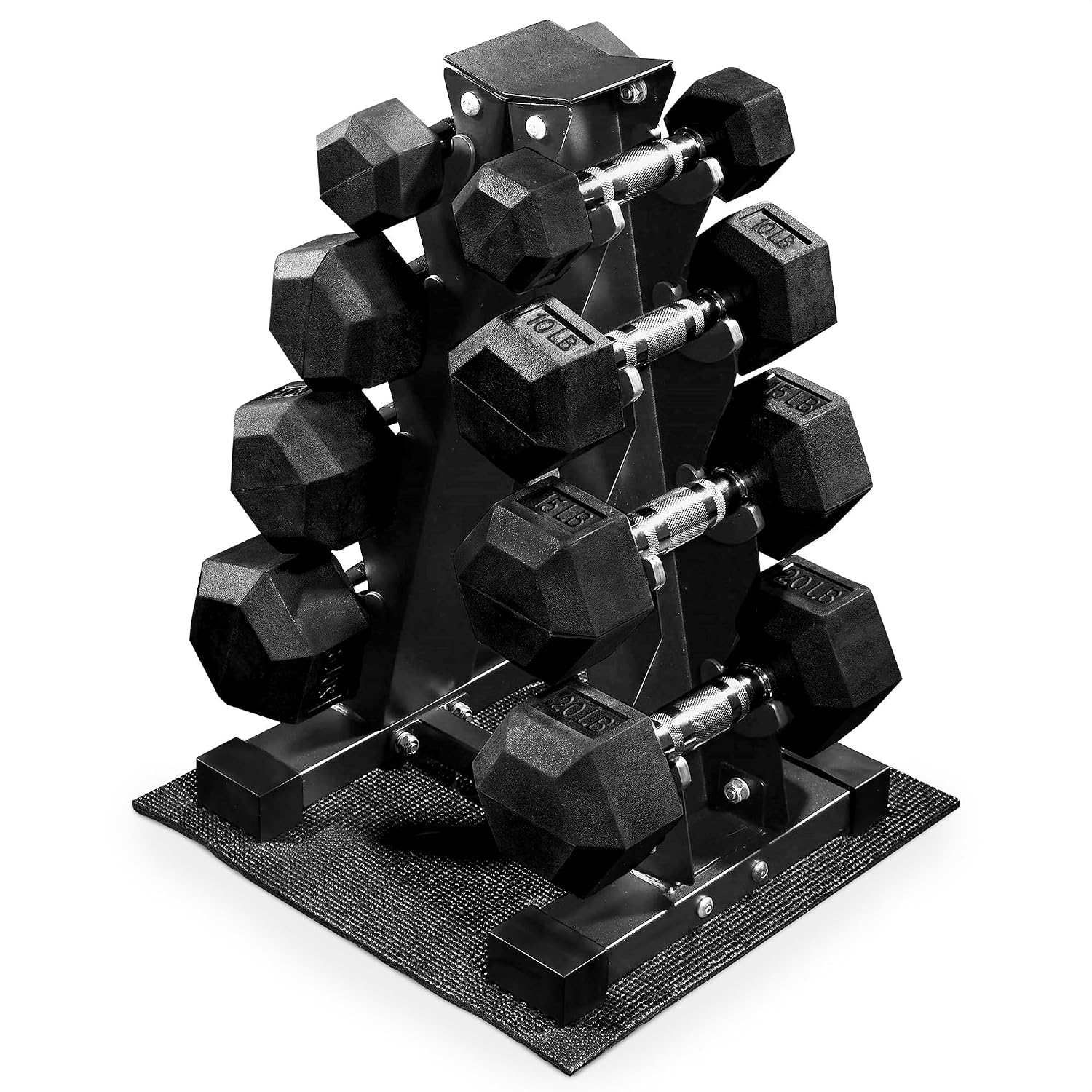 ชุดดัมเบลหุ้มยางทรงหกเหลี่ยม,  - Home Gym Set บทวิจารณ์และราคา