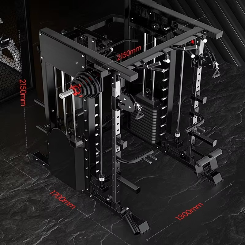 เครื่องออกกำลังกายแบบมัลติฟังก - Home Gym With Smith Machine บทวิจารณ์และราคา