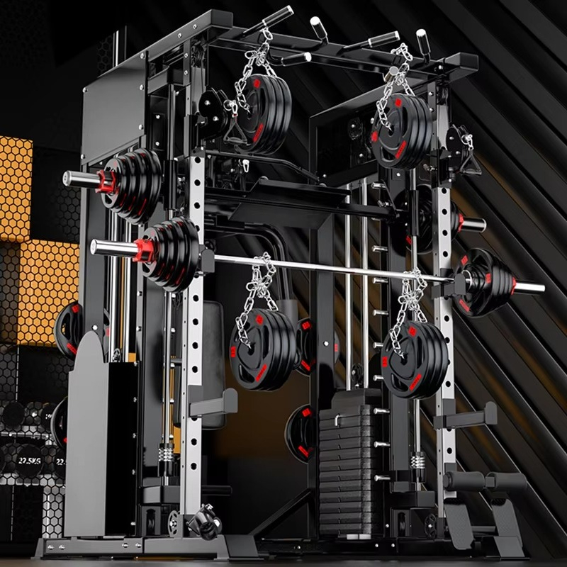 เครื่องออกกำลังกายแบบมัลติฟังก - Home Gym With Smith Machine บทวิจารณ์และราคา
