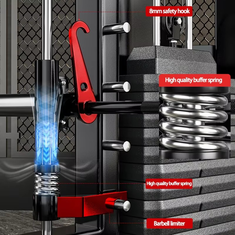 เครื่องออกกำลังกายแบบมัลติฟังก - Home Gym With Smith Machine บทวิจารณ์และราคา