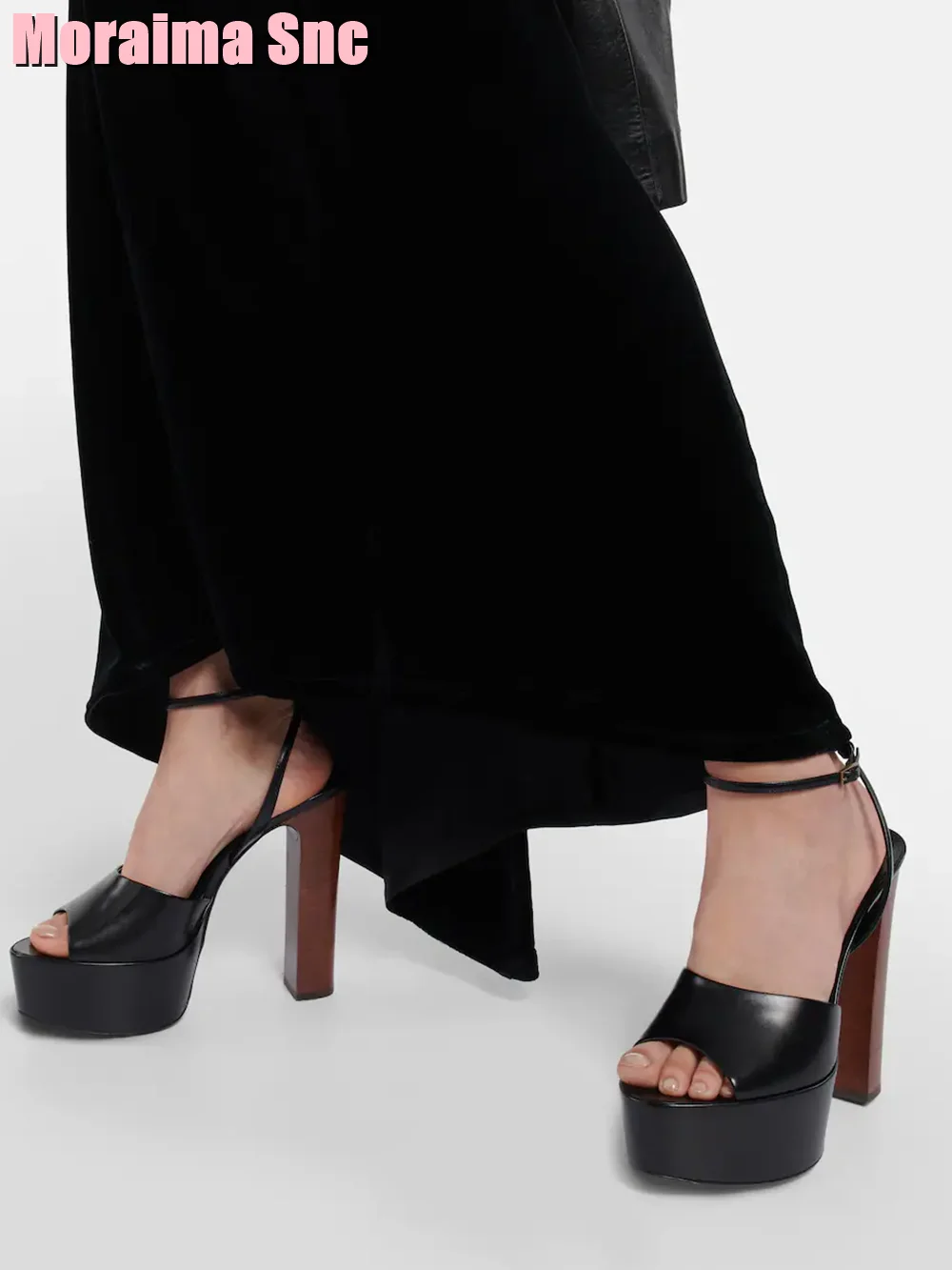 รองเท้าแตะส้นตึกหนังสิทธิบัตรเ - Ankle Strap Attachment บทวิจารณ์และราคา