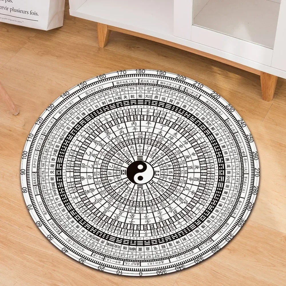 Yin Yang Taiji รอบพรมดอกไม้แห่ - Home Gym Aesthetic บทวิจารณ์และราคา