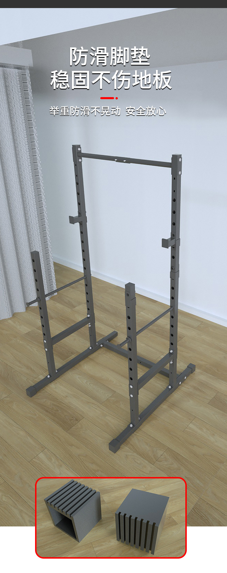 แท่นยกน้ำหนักแบบ Power Rack, แ - Home Gym Half Rack บทวิจารณ์และราคา