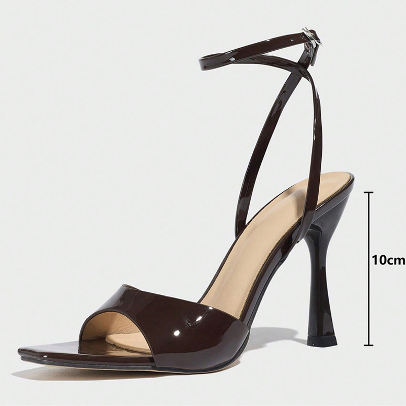 Liyke ใหม่แฟชั่นสแควร์เปิดนิ้ว - Ankle Strap Attachment บทวิจารณ์และราคา