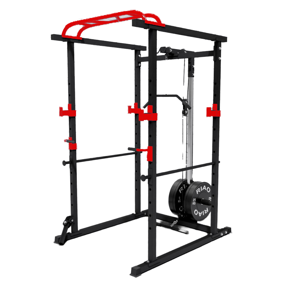 โครงเหล็กออกกำลังกายแบบมัลติฟั - Home Gym Half Rack บทวิจารณ์และราคา