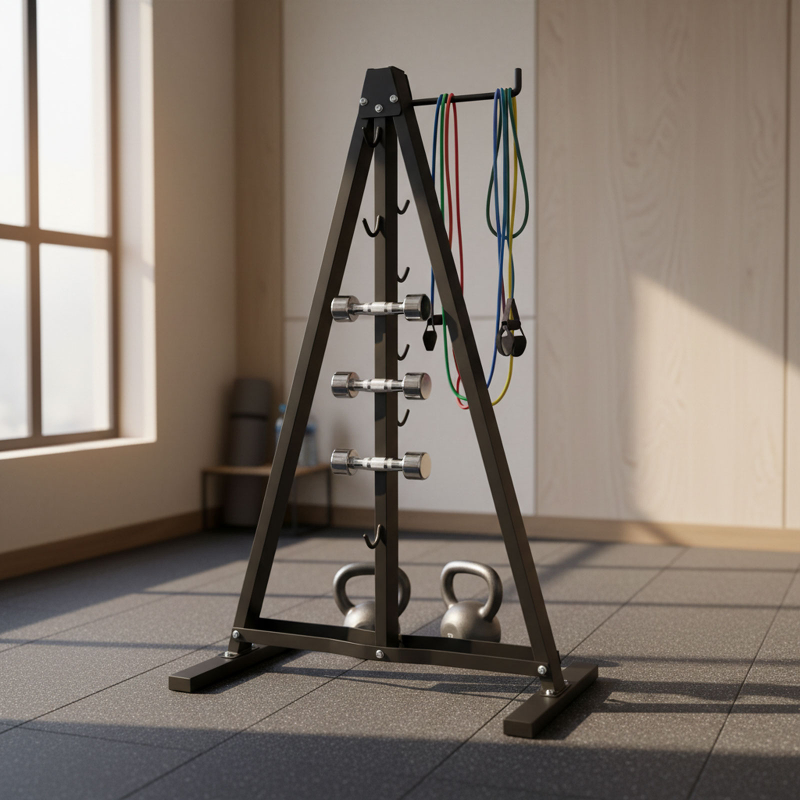 ที่แขวนอุปกรณ์ออกกำลังกายแบบ L - Home Gym Ideas บทวิจารณ์และราคา