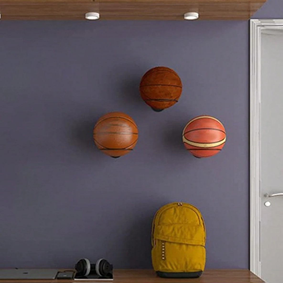 ขาตั้งโชว์ลูกบาสเก็ตบอลติดผนัง - Home Gym On Wall บทวิจารณ์และราคา