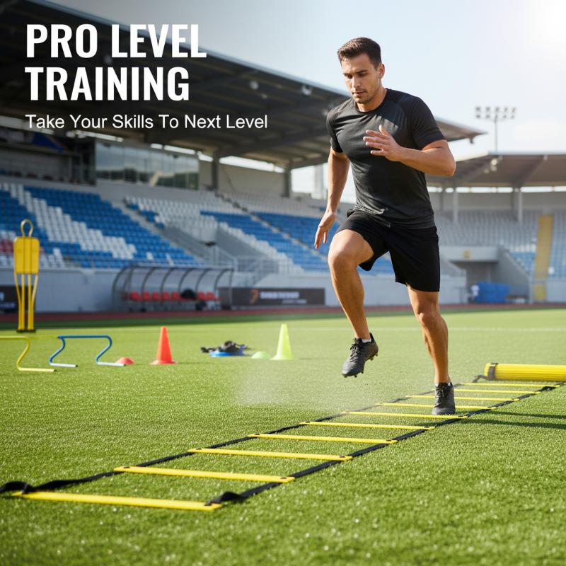 บันไดฝึกความคล่องตัว สายรัดไนล - Agility Ladder Speed บทวิจารณ์และราคา