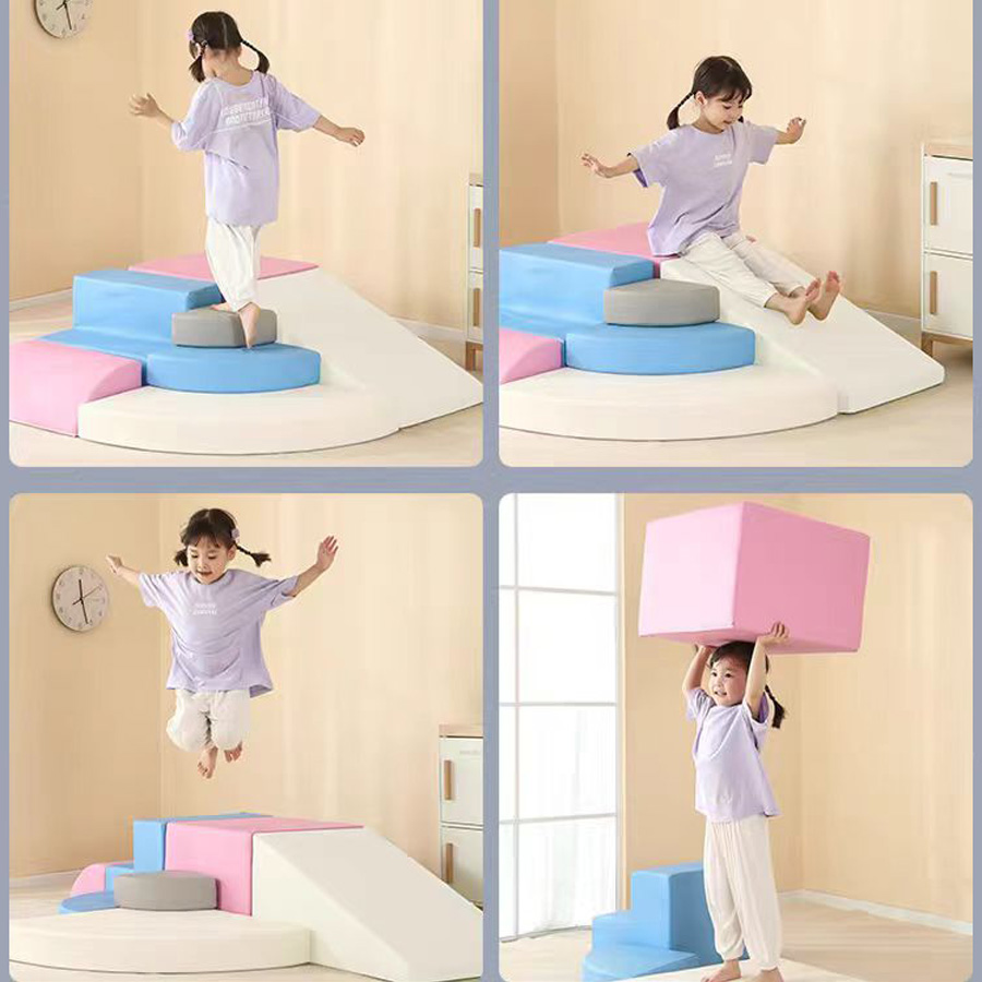 ชุดของเล่นนุ่มนิ่มในร่มแบบกำหน - Home Gym For Toddlers บทวิจารณ์และราคา