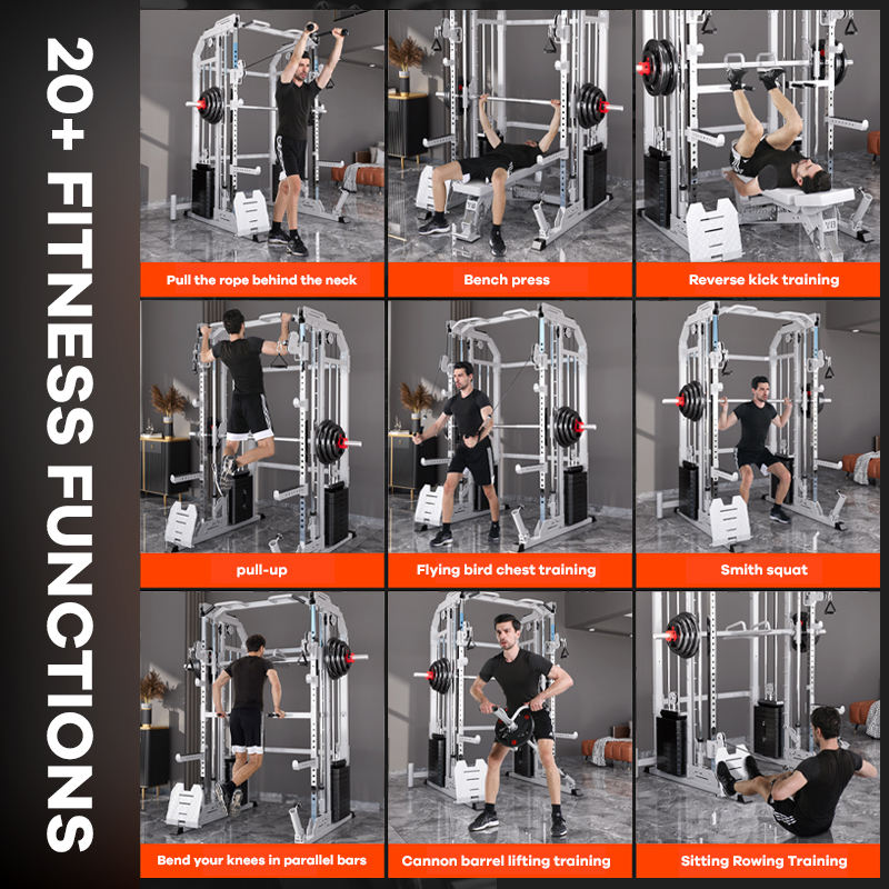 โรงงาน YTYIN ผู้ผลิตอุปกรณ์ออก - Home Gym With Smith Machine บทวิจารณ์และราคา