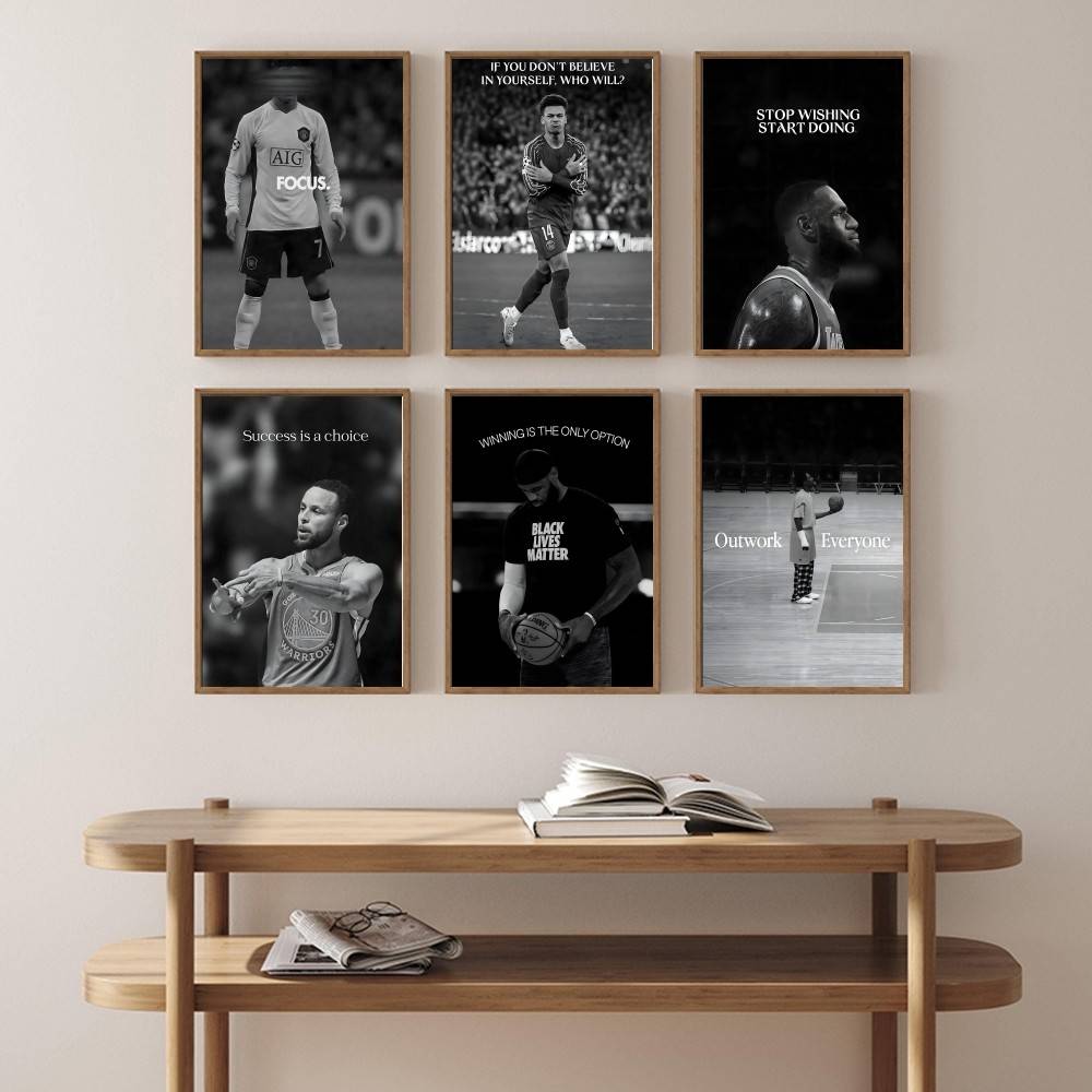 โปสเตอร์คำคมสร้างแรงบันดาลใจนั - Home Gym On Wall บทวิจารณ์และราคา