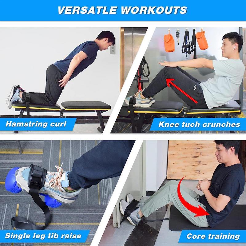 ฟิตเนสเอ็นร้อยหวาย Curl สายคล้ - Home Gym Hamstring Exercises บทวิจารณ์และราคา