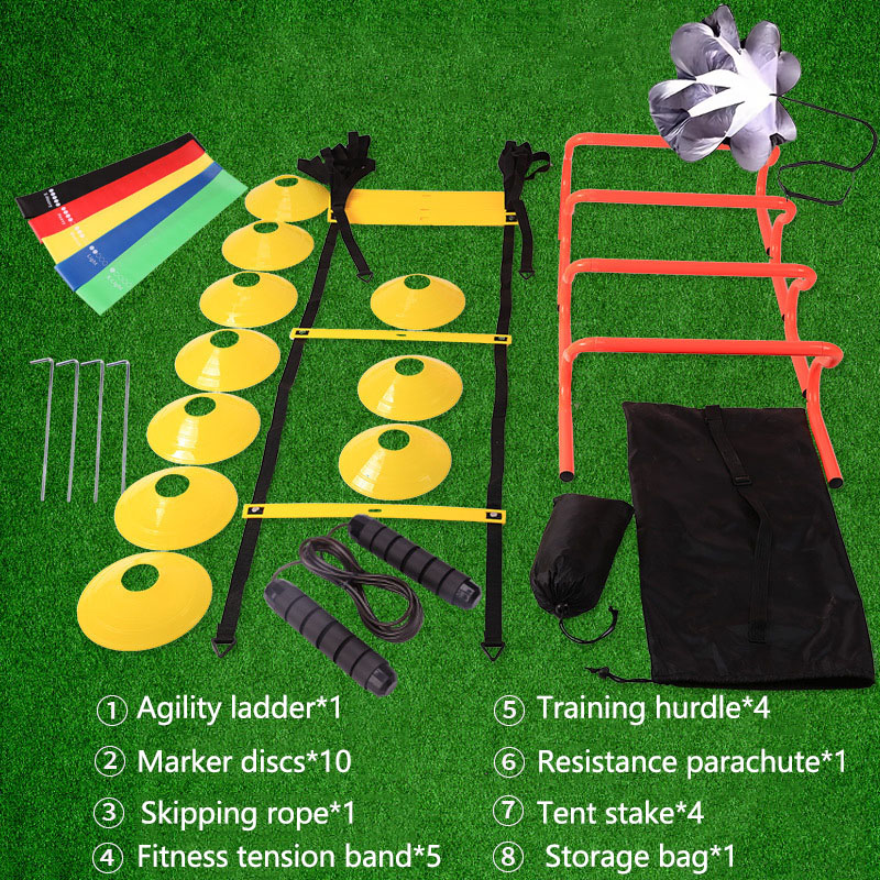 เชือกกระโดด set Training บันได - Agility Ladder Speed บทวิจารณ์และราคา