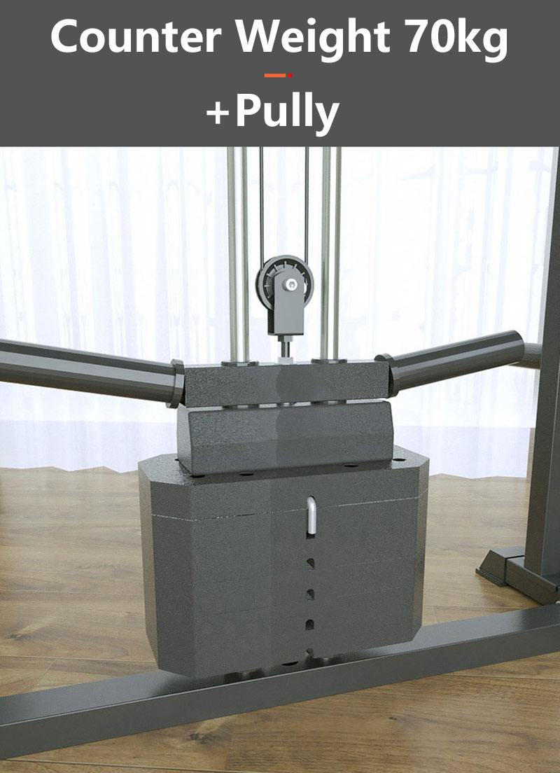 เครื่องออกกำลังกายแบบมัลติฟังก - Home Gym With Smith Machine บทวิจารณ์และราคา