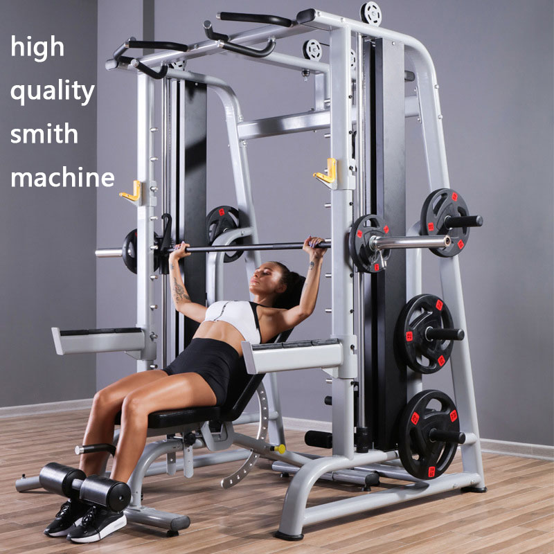 เครื่องสมิธแมชชีนแบบเคเบิลครอส - Home Gym With Smith Machine บทวิจารณ์และราคา