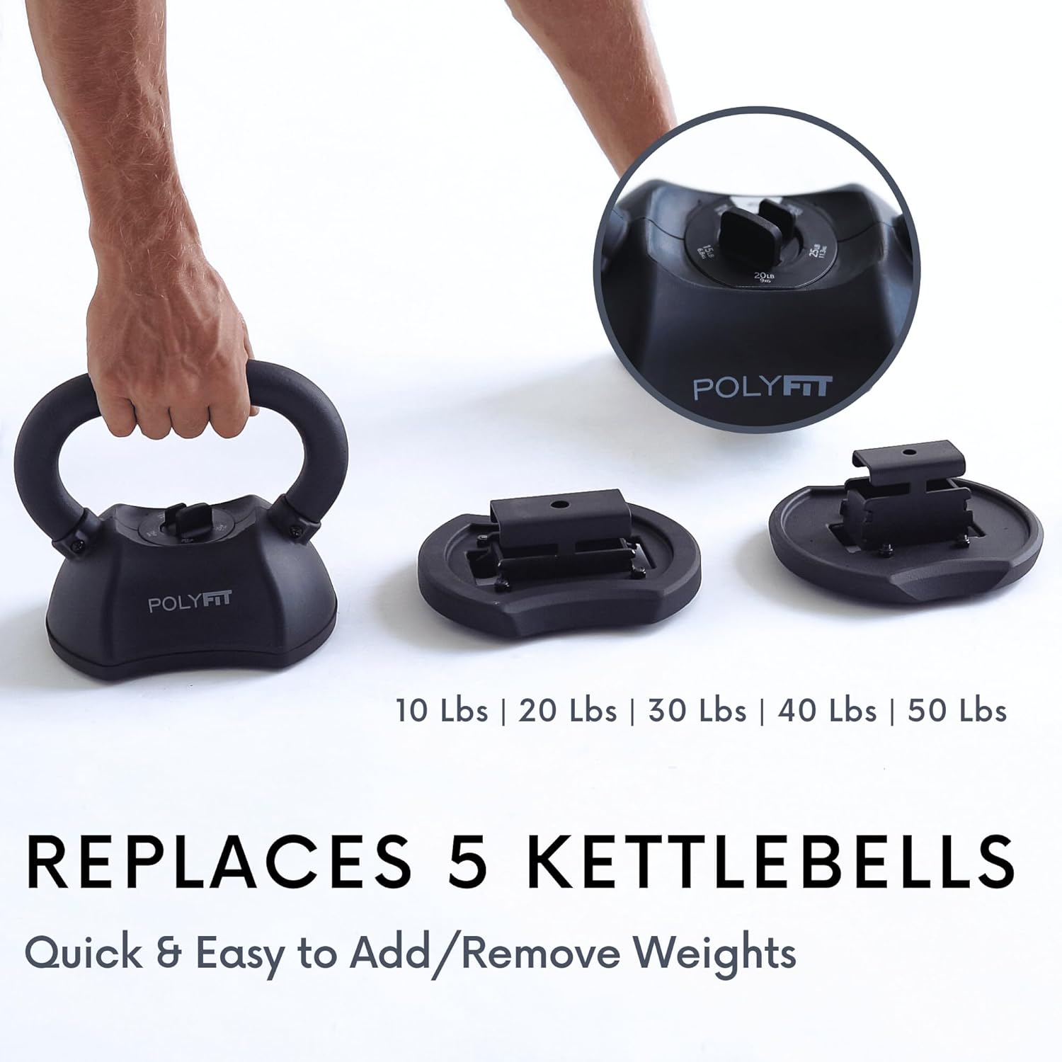 ชุดดัมเบลปรับน้ำหนักได้ Polyfi - Home Gym Set บทวิจารณ์และราคา