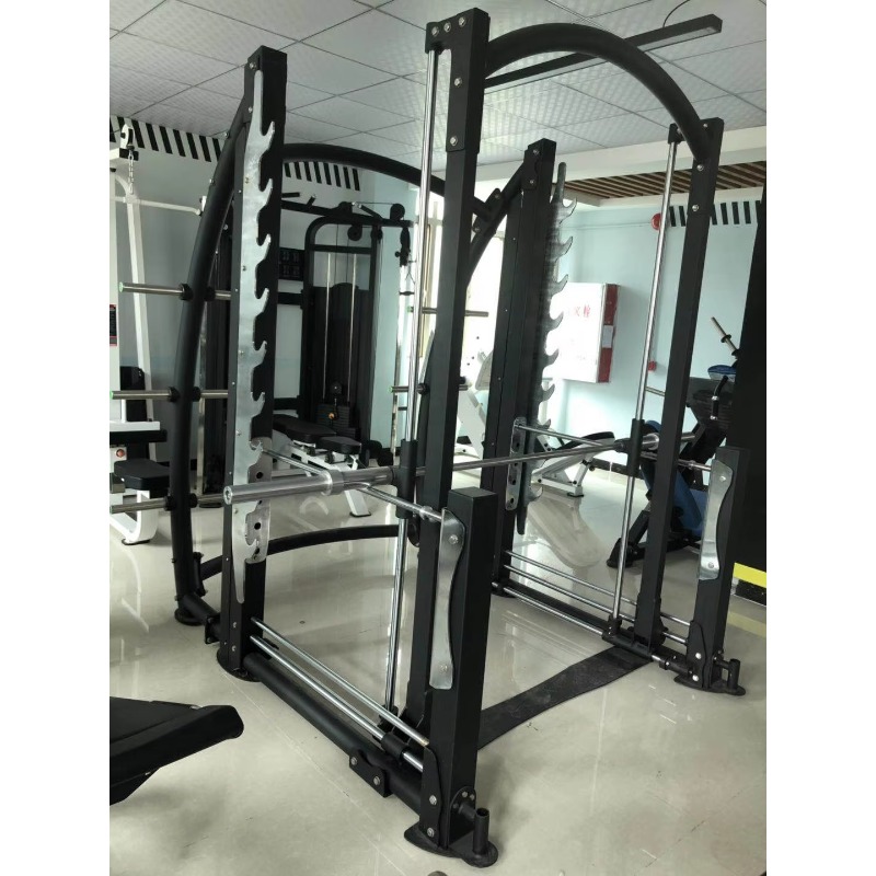 เครื่องสมิธแมชชีนแบบดูอัลแอคชั - Home Gym With Smith Machine บทวิจารณ์และราคา