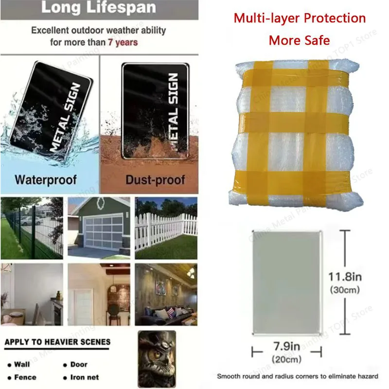 ป้ายศิลปะติดผนังโลหะสไตล์วินเท - Home Gym Living Room Ideas บทวิจารณ์และราคา