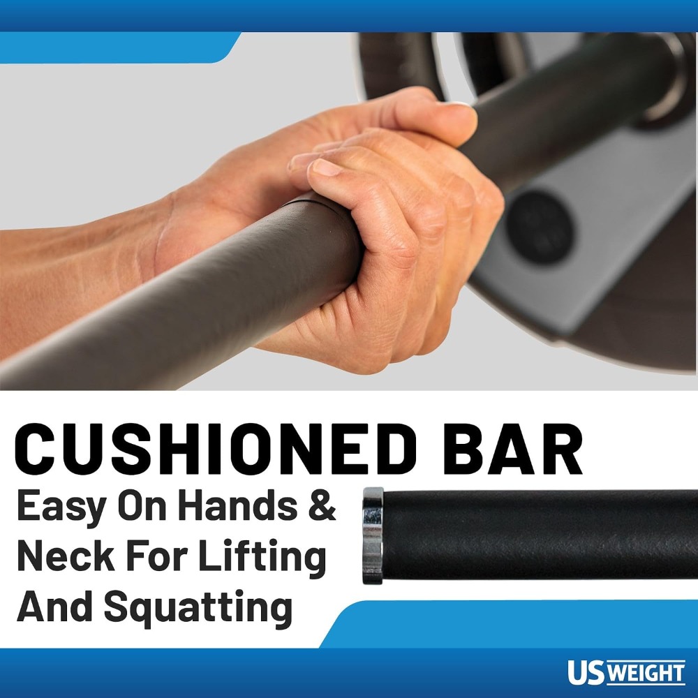 ชุดบาร์เบลน้ำหนักที่สมบูรณ์แบบ - Home Gym Training บทวิจารณ์และราคา
